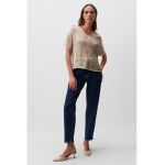 Bluza de satin cu decolteu in V