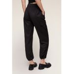 Pantaloni cargo cu talie elastica