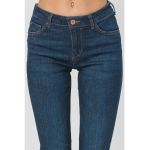 Blugi skinny cu talie medie