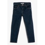 Blugi skinny cu talie medie