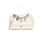 Geanta crossbody de piele ecologica cu logo