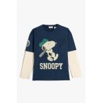 Bluza de bumbac cu imprimeu Snoopy