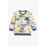 Bluza de trening cu decolteu la baza gatului si model