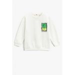 Bluza de trening cu imprimeu pe spate