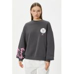 Bluza de trening cu imprimeu cu desene