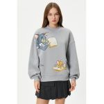 Bluza de trening cu imprimeu cu desene