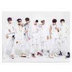 Tablou afis BTS formatie muzica 2332 - Material produs:: Poster pe hartie FARA RAMA, Dimensiunea:: A1 59,4x84,1 cm