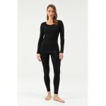 Bluza de casa cu decolteu rotund