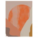Tablou Boho minimalist forme abstracte crem 2060 - Material produs:: Poster pe hartie FARA RAMA, Dimensiunea:: 30x40 cm