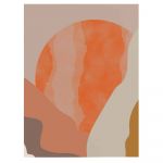 Tablou Boho minimalist forme abstracte crem 2060 - Material produs:: Poster pe hartie FARA RAMA, Dimensiunea:: A1 59,4x84,1 cm