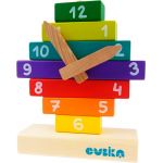 Jucarie din lemn - Sa invatam ceasul | Cubika