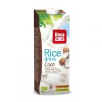 Lapte de Orez cu Cocos Bio 1l Lima