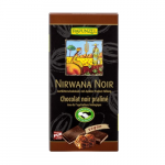 Ciocolata Nirwana Neagra 55%cacao 100gr Rapunzel