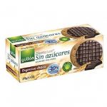 Biscuiti cu Tarate si Glazura Ciocolata fara Zahar 270g, Gullon