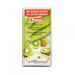Ciocolata Alba cu Kiwi 75gr Torras