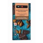 Ciocolata Neagra cu Migdale, fara zahar, 75 g