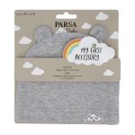 Caciulita cu urechiuse si norisor, gri, 1 bucata, Parsa