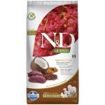 N&D Quinoa Skin&Coat, XS-XL, Vânat, hrană uscată fără cereale câini, piele & blană, 7kg
