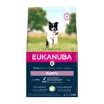 EUKANUBA Basic Puppy S-M, Miel și Orez, hrană uscată câini junior, 2.5kg