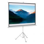 HOMCOM Ecran de Proiecție 84 Inch cu Trepied, Format 4:3, Portabil, Ideal pentru Prezentări și Cinema Acasă | Aosom Romania