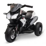 HOMCOM Motocicletă Electrică pentru Copii 3-6 Ani, Max 25 kg, 6V, Viteză 3km/h, Design Sportiv, Negru | Aosom Romania