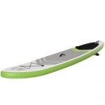 HOMCOM SUP Gonflabil pentru Surf cu Pagaie, Kit Complet pentru Adulți și Adolescenți, 305x80x15cm, Verde și Alb | Aosom Romania