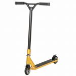 HOMCOM Trotinetă Freestyle, Design Robust, pentru Trucuri și Parcuri, 65x48.5x83cm, Aurie | Aosom Romania