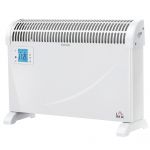 Soba Electrica cu Aeroterma de Perete incalzitor de Podea, Temperatura Reglabila si Timer HOMCOM | Aosom RO