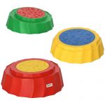 Outsunny Set de Pietre de Sărit pentru Copii 3-6 Ani, Antiderapante, Stivuibile, Multicolor, 3 Piese | Aosom Romania