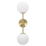 Mauro Ferretti Lampa de perete GLAMY DUBLA CM 15x21x55