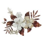 Mauro Ferretti Panou De Perete Din Fier Buchet Cm 83X8,5X55