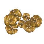 Mauro Ferretti Panou Floare Goldy Fier -B- Cm 80X6X57