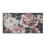 Mauro Ferretti Pictura Pe Panza Rosu Flowy -B- Cm 120X3,7X60