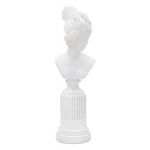 Mauro Ferretti SCULPTURA FEMEIE CU PIEDESTAL CM 11X10,5X35,5