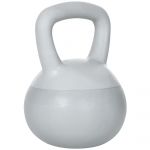 SPORTNOW Kettlebell 12 kg cu Maner Larg pentru Antrenamente de Rezistență Negru | Aosom Romania