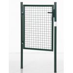 HOMCOM Poartă de Grădină din Oțel Verde cu Sistem de Încuietoare și 3 Chei 97x150cm | Aosom Romania