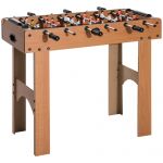 HOMCOM Teren de Fotbal Balilla Profesionala in Lemn MDF, 87x 4 x78cm