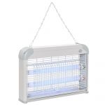 Outsunny Lampă Electrică Anti-Țânțari 20W, Eficientă pe 37.5x8.5x26.5cm, Gri | Aosom Romania