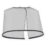 Outsunny Plasă de Protecție pentru Umbrelă de Soare, Copertină și Casă Plasă, Negru, 7.5' | Aosom Romania