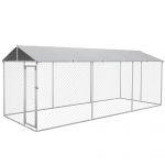 PawHut Cusca Caini Exterior, Amprentă Mare 6x2,3x2,3m, Protecție și Confort | Aosom Romania