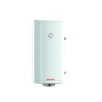 Boiler termoelectric Sunsystem BB NL2 150 V S1 3KW cu o serpentina, 150 litri, putere serpentina 15 kw, putere electrica 3 KW, serpentina pe partea dreapta, reglaj extern al temperaturii, izolatie termica