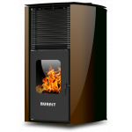 Centrala termosemineu pe peleti Burnit Advant Novation Brown 25 kw, echipata cu pompa de circulatie, vas de expansiune, automatizare, suprafata pana la 160 metri patrati