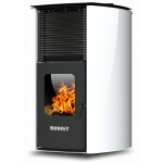 Centrala termosemineu pe peleti Burnit Advant V2 White 13 kw, echipata cu pompa de circulatie, vas de expansiune, automatizare, suprafata pana la 100 metri patrati