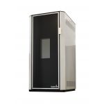 Termosemineu pe peleti Fornello Lidya 25 kW, pompa Grundfos, vas expasniune, telecomanda, arzator inox, sistem curatare mecanica