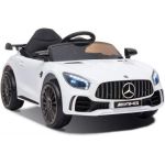 Masinuta electrica pentru copii 2-4 ani Mercedes-Benz AMG GT-R, 50W, 12V culoare alba