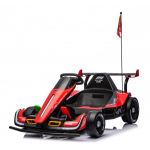 Masinuta - Kart electric pentru copii 3-11 ani, Racing F1 500W 24V, telecomanda, culoare rosie