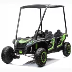 UTV electric pentru 4 copii, Kinderauto Racing 600W 24V 14Ah, premium, culoare verde