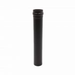 Tub de evacuare (cos de fum) Fornello, otel 1,2 mm, pentru centrale si seminee pe peleti, diametru 100 mm, lungime 0.5 metri, garnitura siliconica inclusa, fabricat in Italia