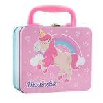 MARTINELIA LITTLE UNICORN SET DE INFRUMUSETARE IN CUTIE METALICA