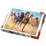 PUZZLE TREFL 2000 HERGHELIE DE CAI GALOPAND